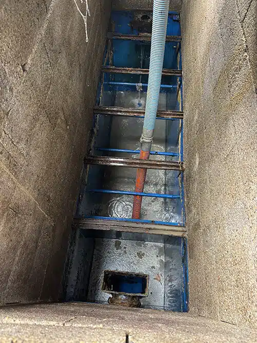 Vidange bac à graisse